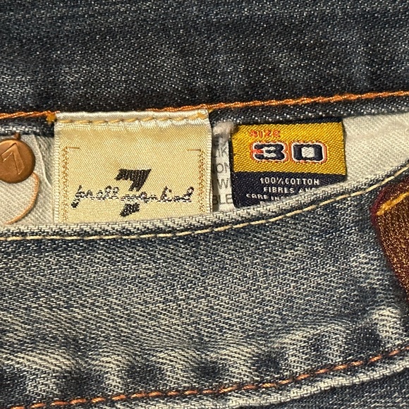 7 For All Mankind - bootcut jeans size 30 / size 10 - Picture 8 of 8